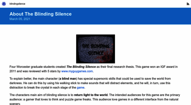 blindingsilence.net