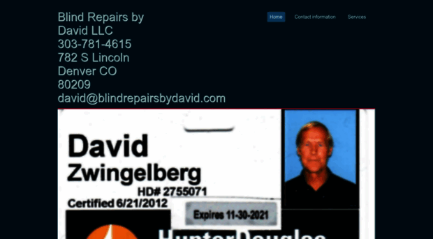 blindrepairsbydavid.com