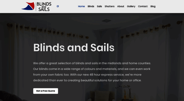 blindsandsails.co.uk