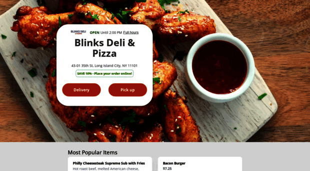 blinkspizzadeli.com
