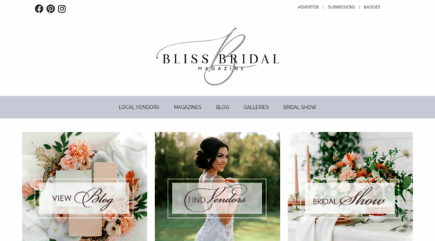 blissbridalmagazine.com