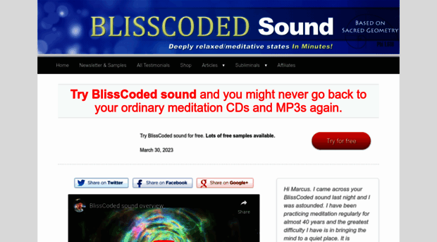 blisscodedsound.com