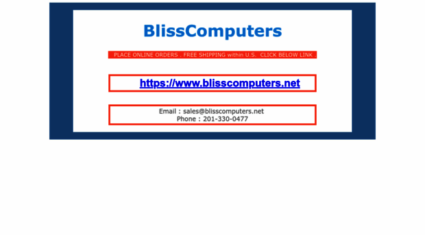 blisscomputers.com
