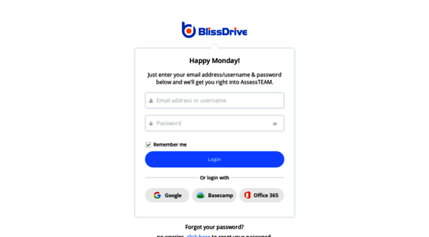 blissdrive.assessteam.com