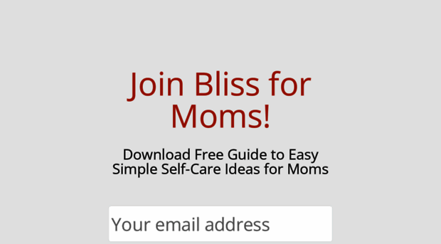 blissformoms.com