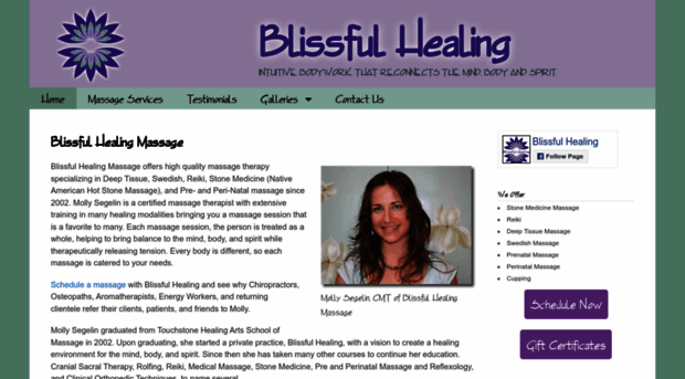 blissfulhealingmassage.com