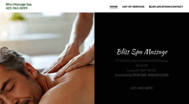 blissmassage.net