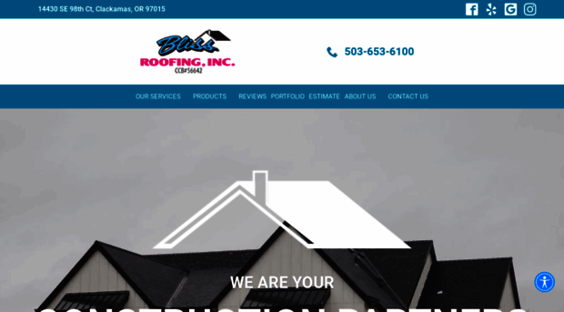 blissroofing.com