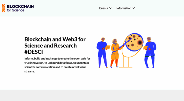 blockchainforscience.com