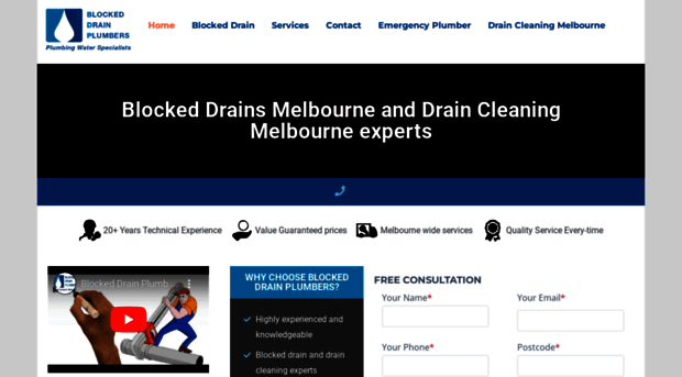 blockeddrainplumbers.com