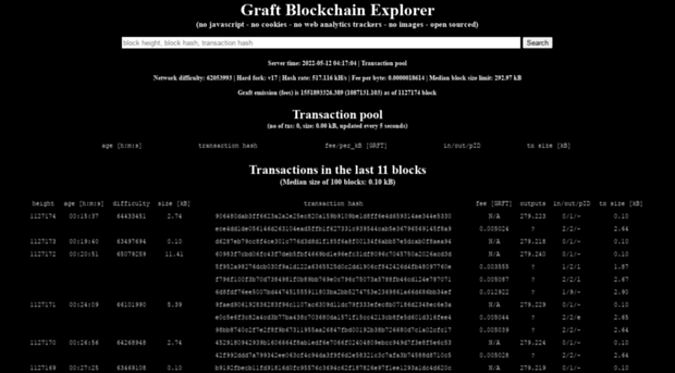 blockexplorer.graft.network