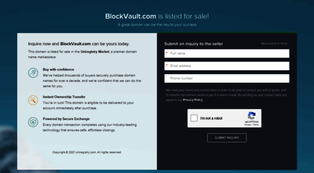 blockvault.com