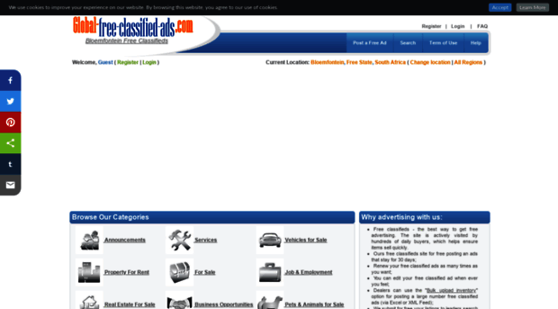 bloemfontein.global-free-classified-ads.com