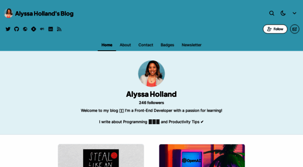 blog.alyssaholland.me