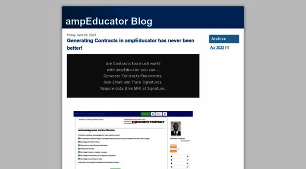 blog.ampeducator.com