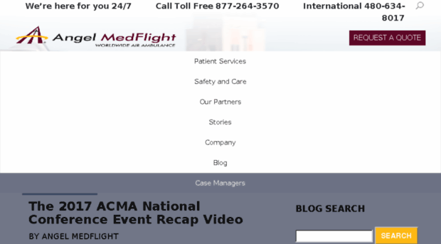 blog.angelmedflight.com