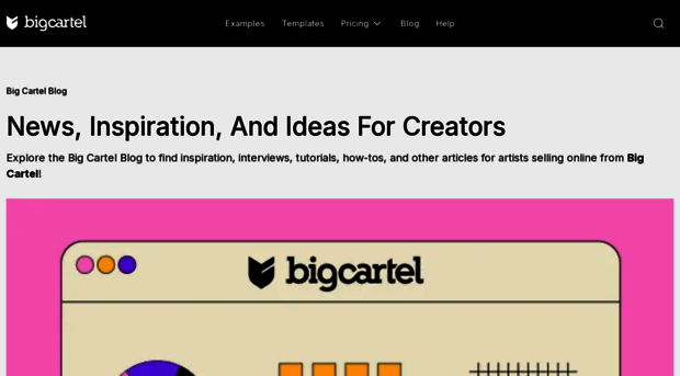 blog.bigcartel.com