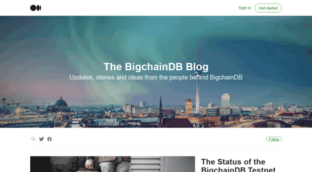 blog.bigchaindb.com