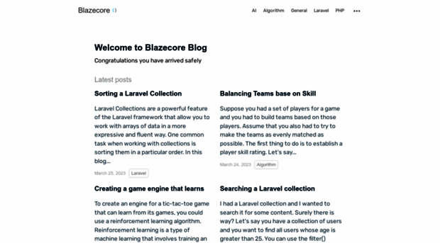 blog.blazecore.com