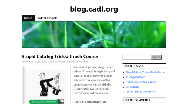 blog.cadl.org