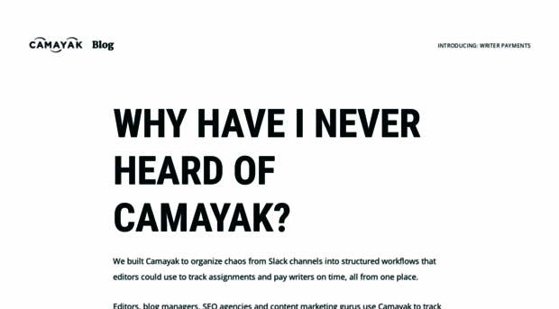 blog.camayak.com