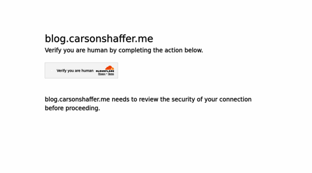 blog.carsonshaffer.me