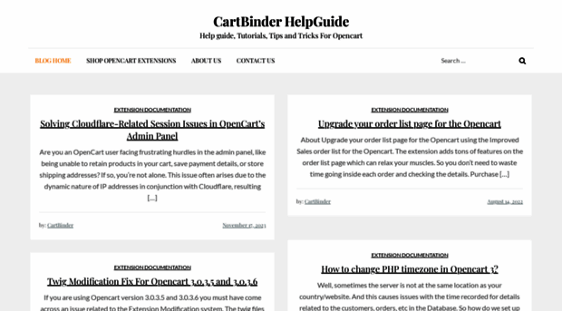 blog.cartbinder.com