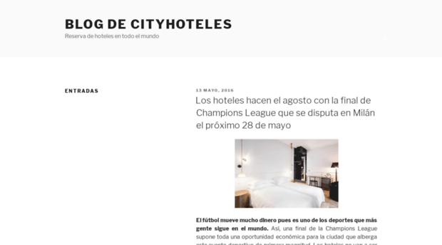 blog.cityhoteles.com