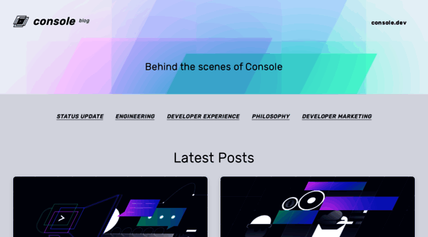 blog.console.dev