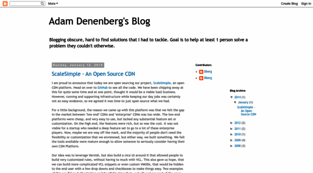 blog.dberg.org