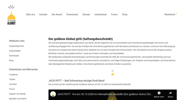 blog.dergoldenealuhut.de