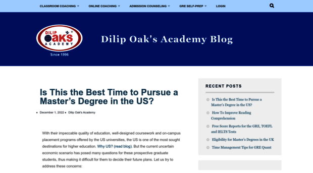 blog.dilipoakacademy.com