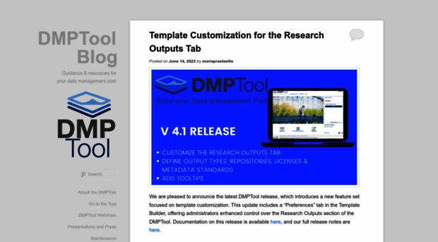 blog.dmptool.org