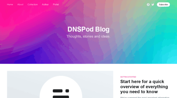 blog.dnspod.cn