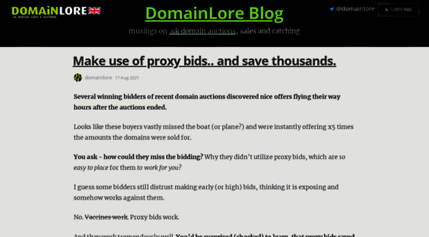 blog.domainlore.co.uk