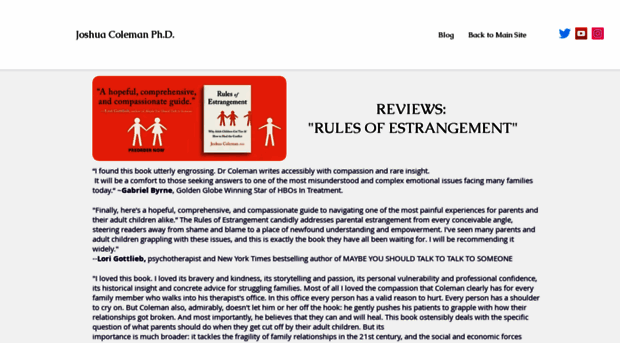 blog.drjoshuacoleman.com