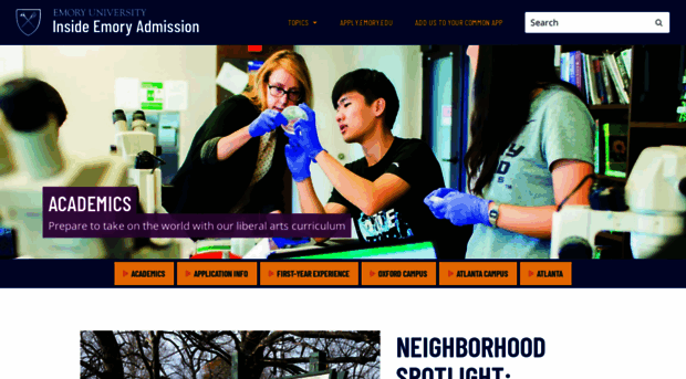 blog.emoryadmission.com