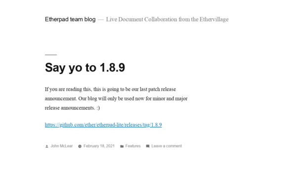 blog.etherpad.org
