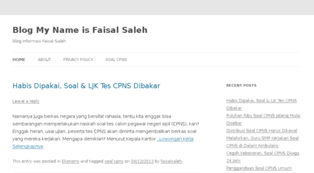 blog.faisalsaleh.net