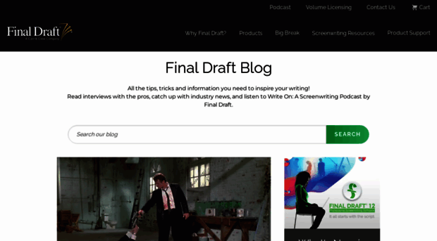 blog.finaldraft.com