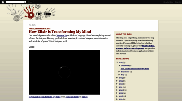 blog.firsthand.ca