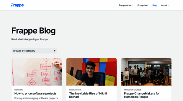 blog.frappe.io