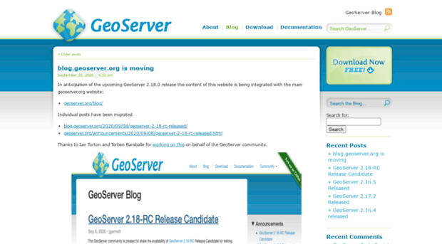 blog.geoserver.org