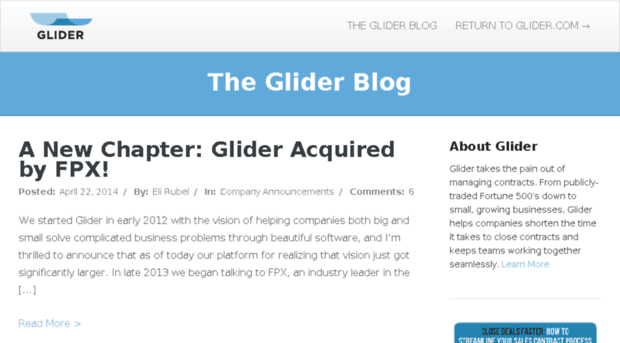 blog.glider.com
