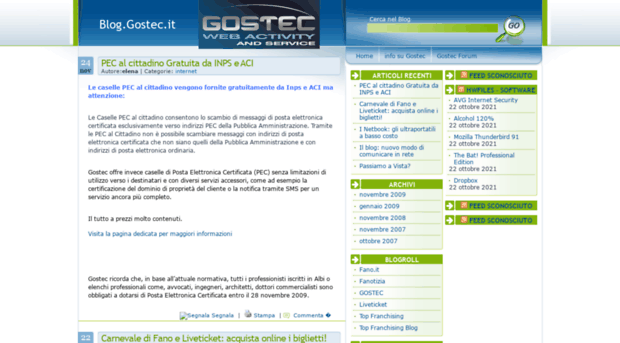 blog.gostec.it