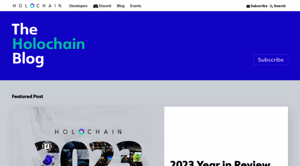 blog.holochain.org