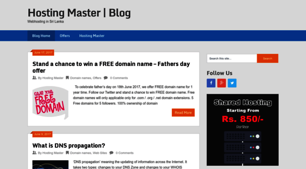 blog.hostingmaster.lk