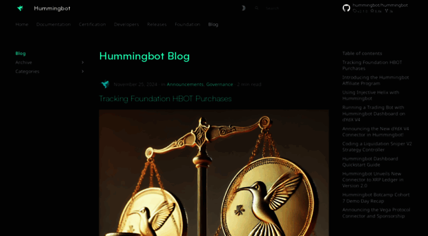 blog.hummingbot.org