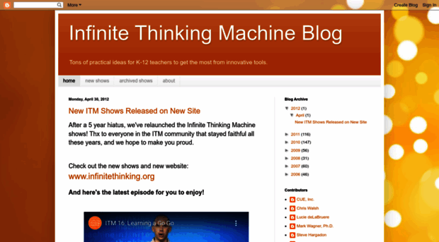 blog.infinitethinking.org