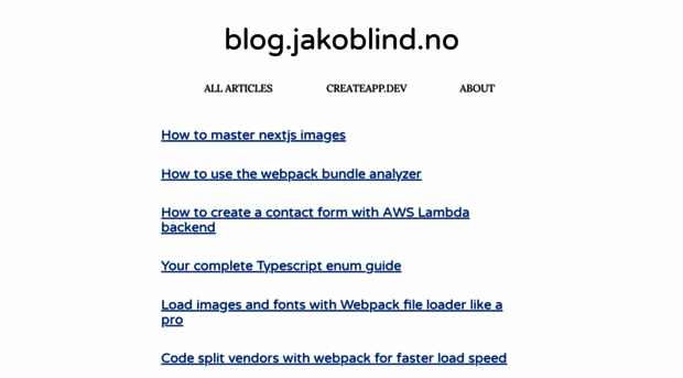 blog.jakoblind.no